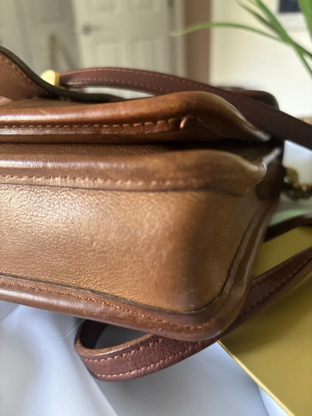 Vintage Coach Station Bag 6502 
Made in New York City - Picture 11 of 17